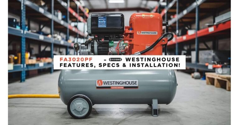 Westinghouse Fa3020pf: A Comprehensive Guide